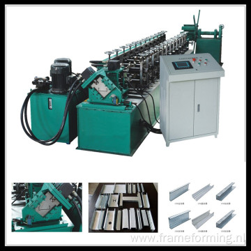 Light Weight Steel Frame C Panel Form Machine